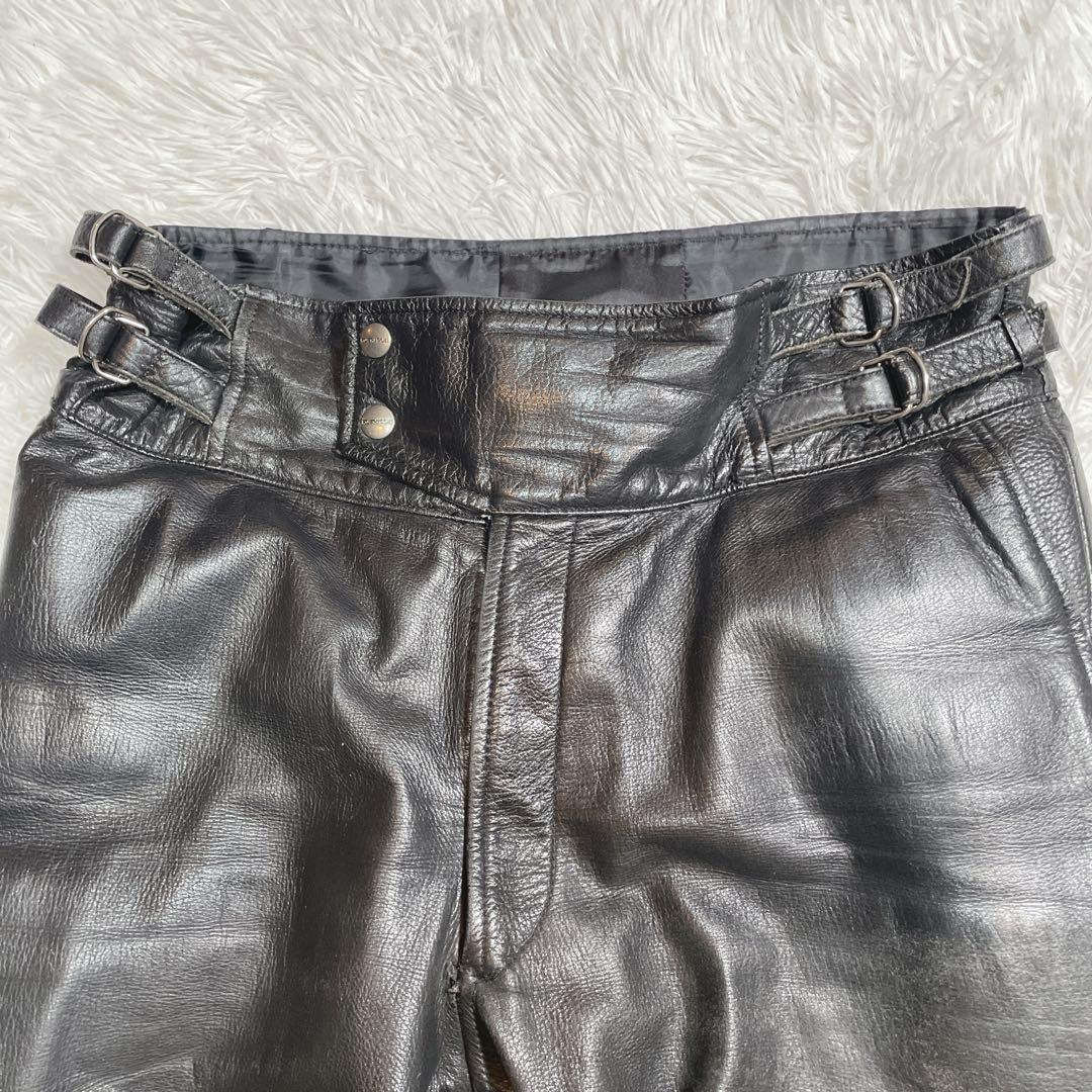 クシタニ　レザー　ライディングパンツ　プロテクター　バイク　膝パッド　LL