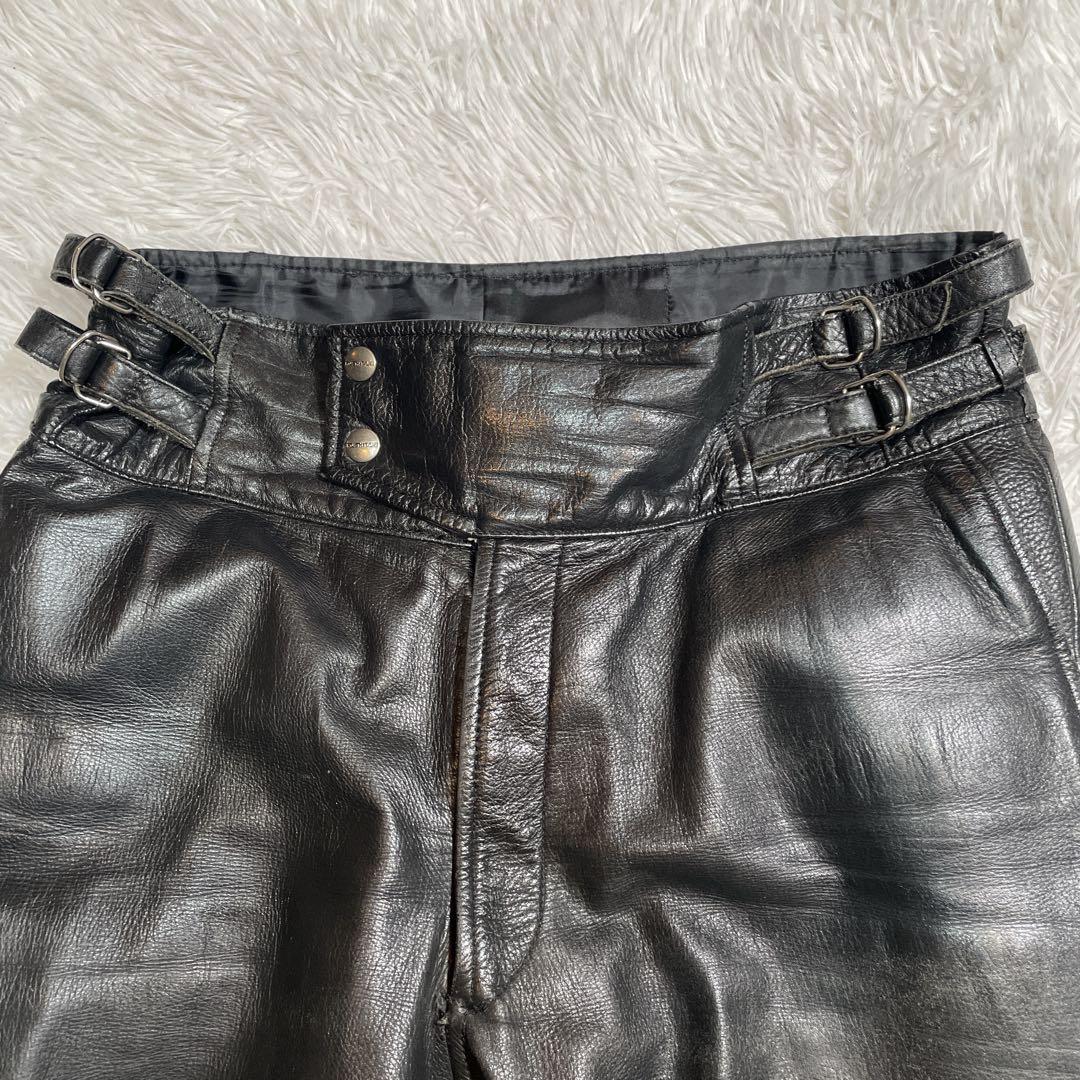 クシタニ　レザー　ライディングパンツ　プロテクター　バイク　膝パッド　LL