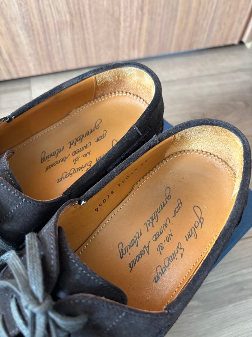 JALAN SRIWIJAYA ジャランスリワヤ革靴グリーンレーベル別注