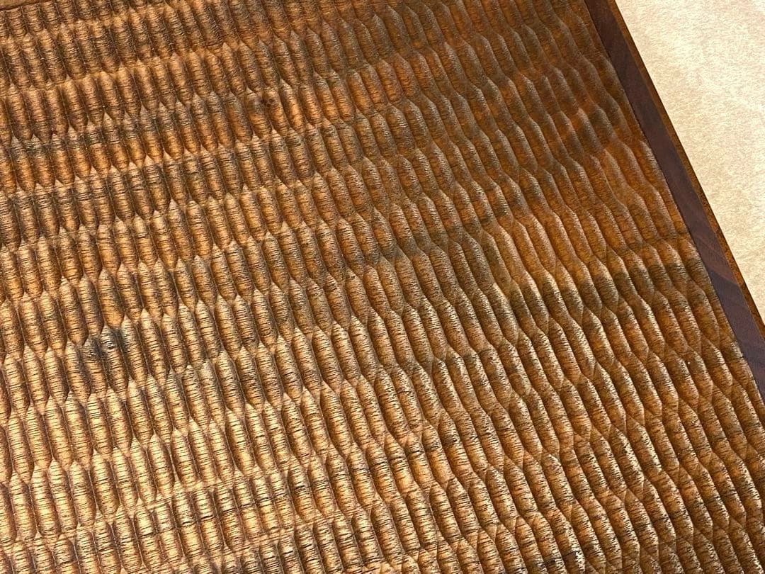 【特価】　高塚和則　一人膳　2客セット　角盆　トレイ　トレー　木工　作家