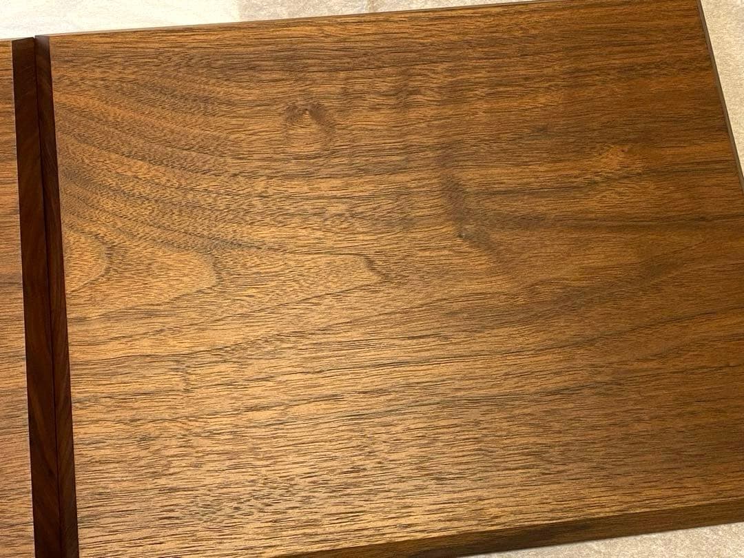 【特価】　高塚和則　一人膳　2客セット　角盆　トレイ　トレー　木工　作家