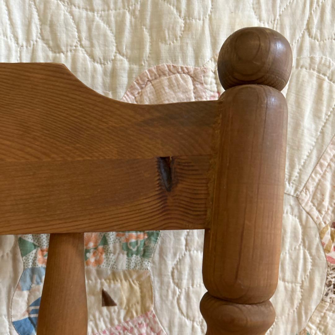 87様　ヴィンテージ　木製チェア②