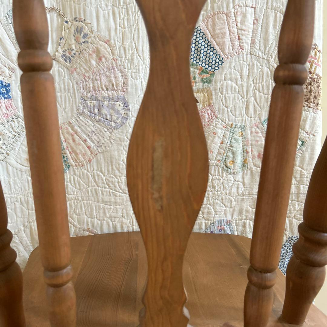 87様　ヴィンテージ　木製チェア②