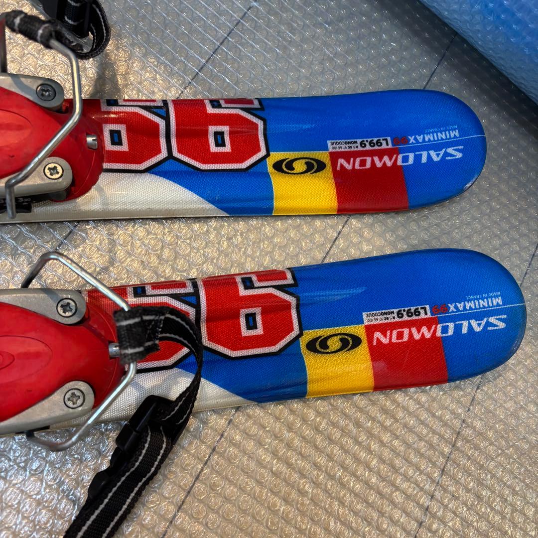 メンズ　ショートスキーセット　サロモン26-26.5cmブーツ付