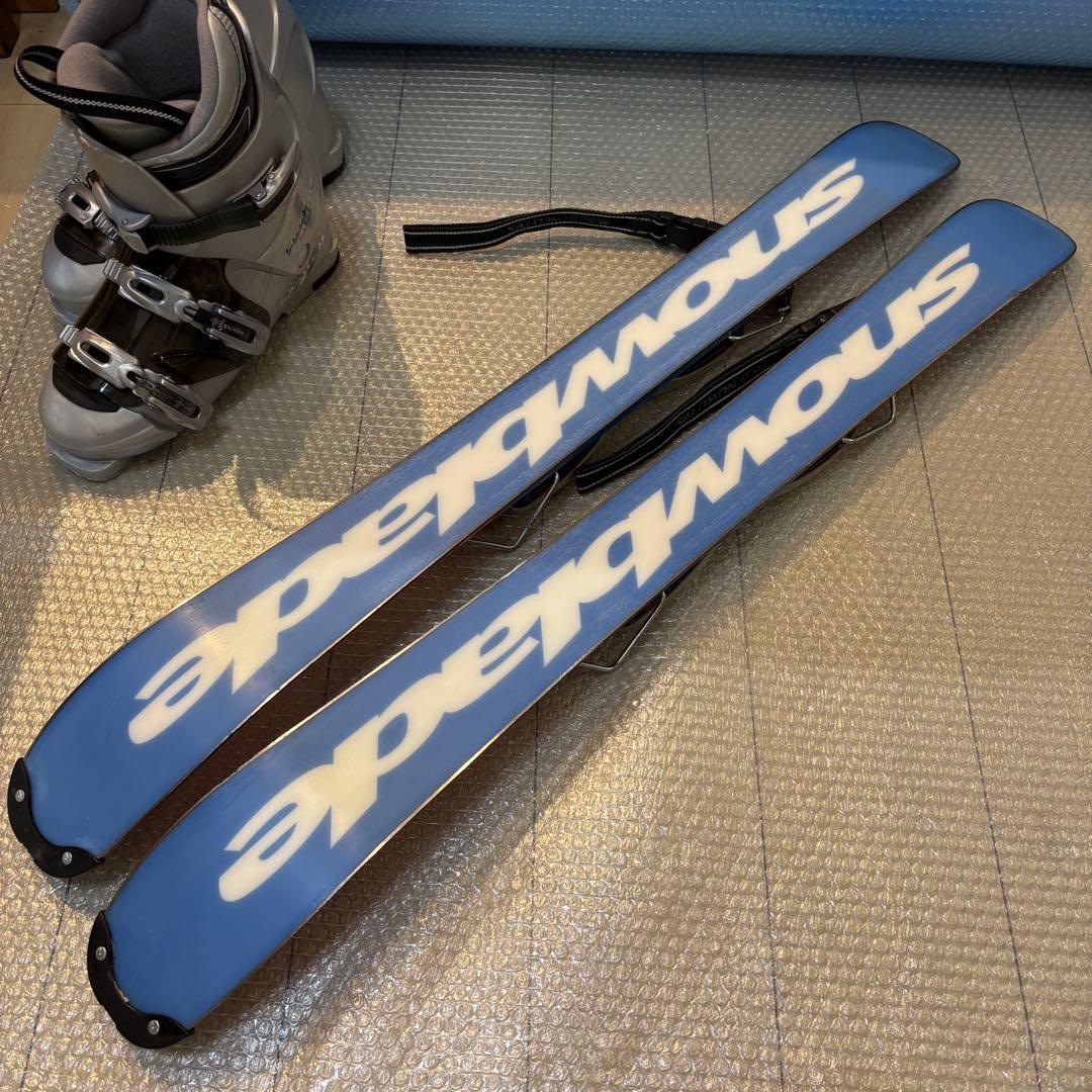 メンズ　ショートスキーセット　サロモン26-26.5cmブーツ付