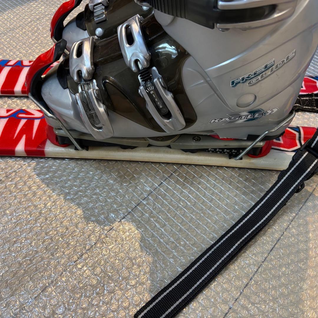 メンズ　ショートスキーセット　サロモン26-26.5cmブーツ付