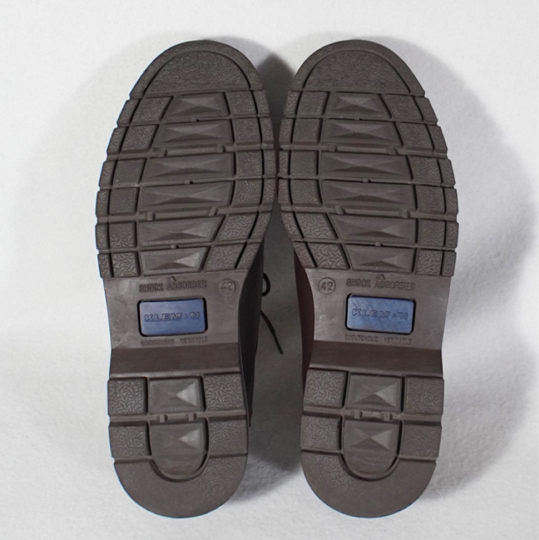 美品《KLEMAN》パドリーニ(42)ハラコ バーガンディー チロリアン