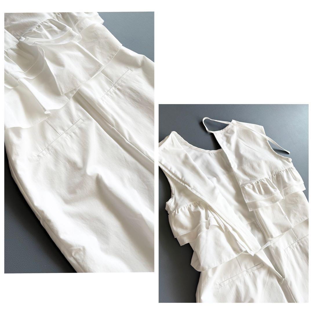 cohina STRATAラッフルデザインストレッチオールインワン　エストラータ