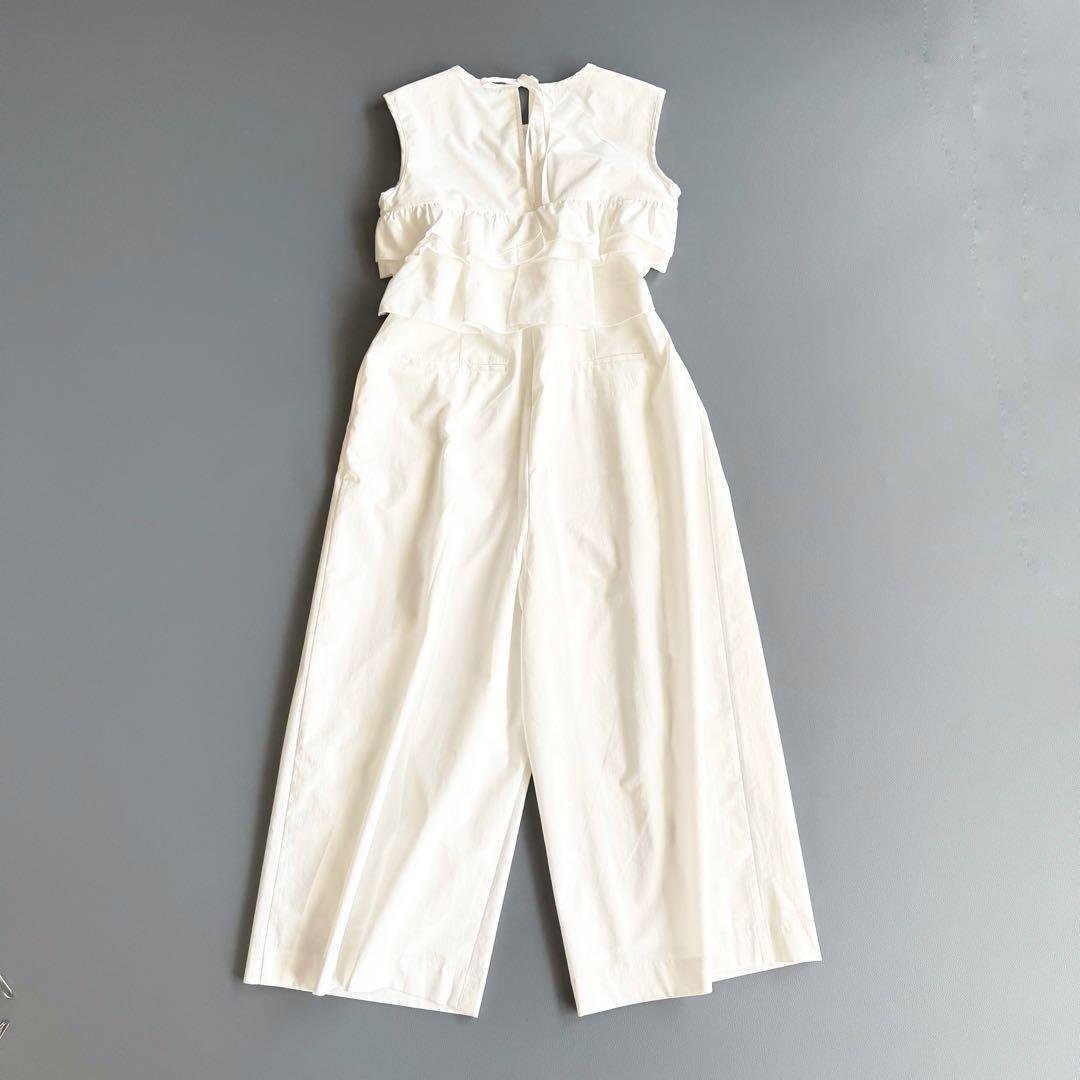 cohina STRATAラッフルデザインストレッチオールインワン　エストラータ