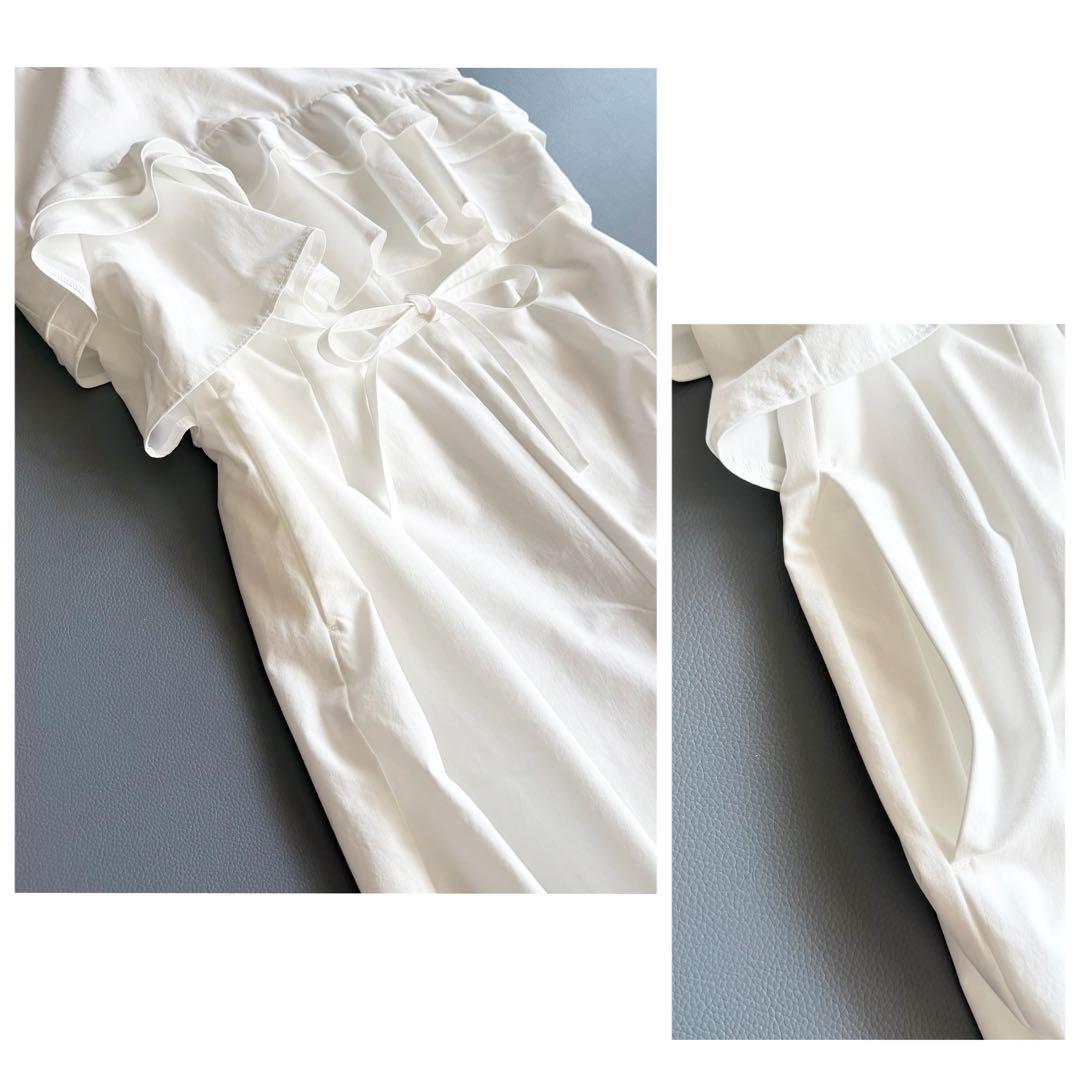 cohina STRATAラッフルデザインストレッチオールインワン　エストラータ