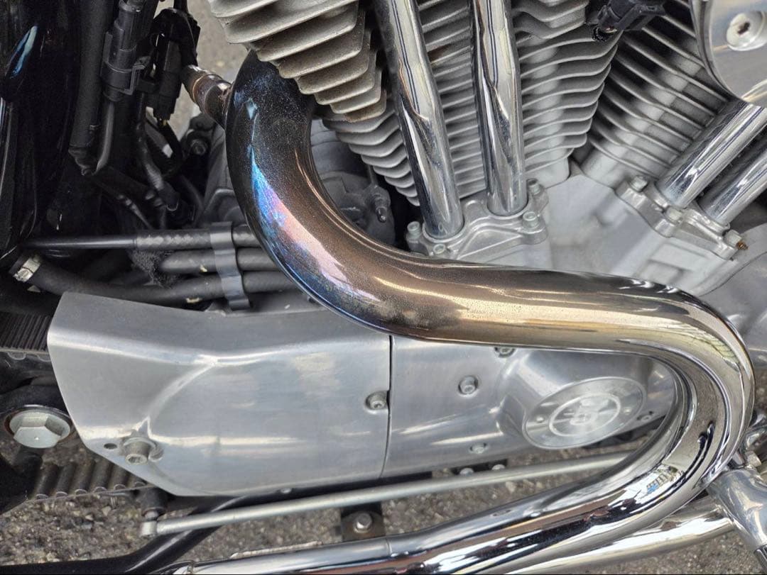 ハーレーダビットソン　サンダーヘッダー　マフラーxl883 xl1200