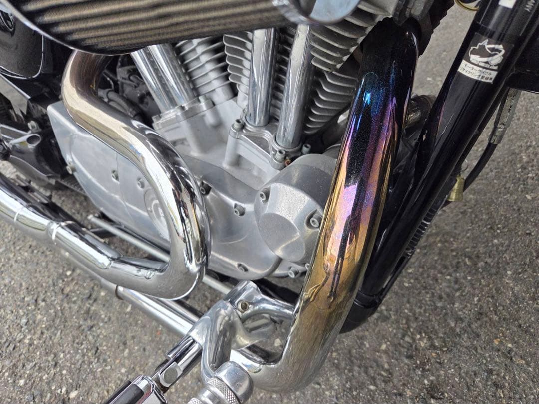 ハーレーダビットソン　サンダーヘッダー　マフラーxl883 xl1200