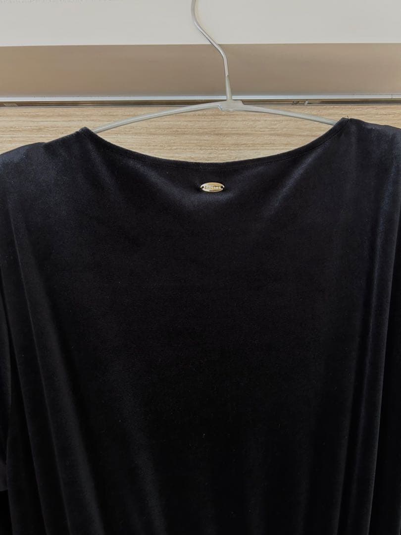 anuans 完売品 ベロアカットオールインワン ブラック