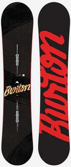 Burton スノーボード ブラック ビンディング付き