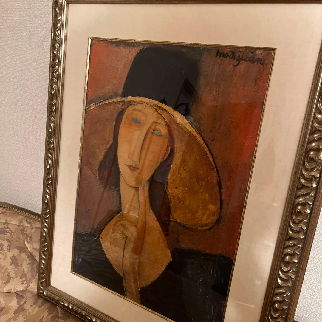 モジリアーニ　絵画