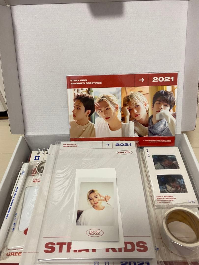 StrayKids スキズ シーグリ 2021 ポラロイド ヒョンジン