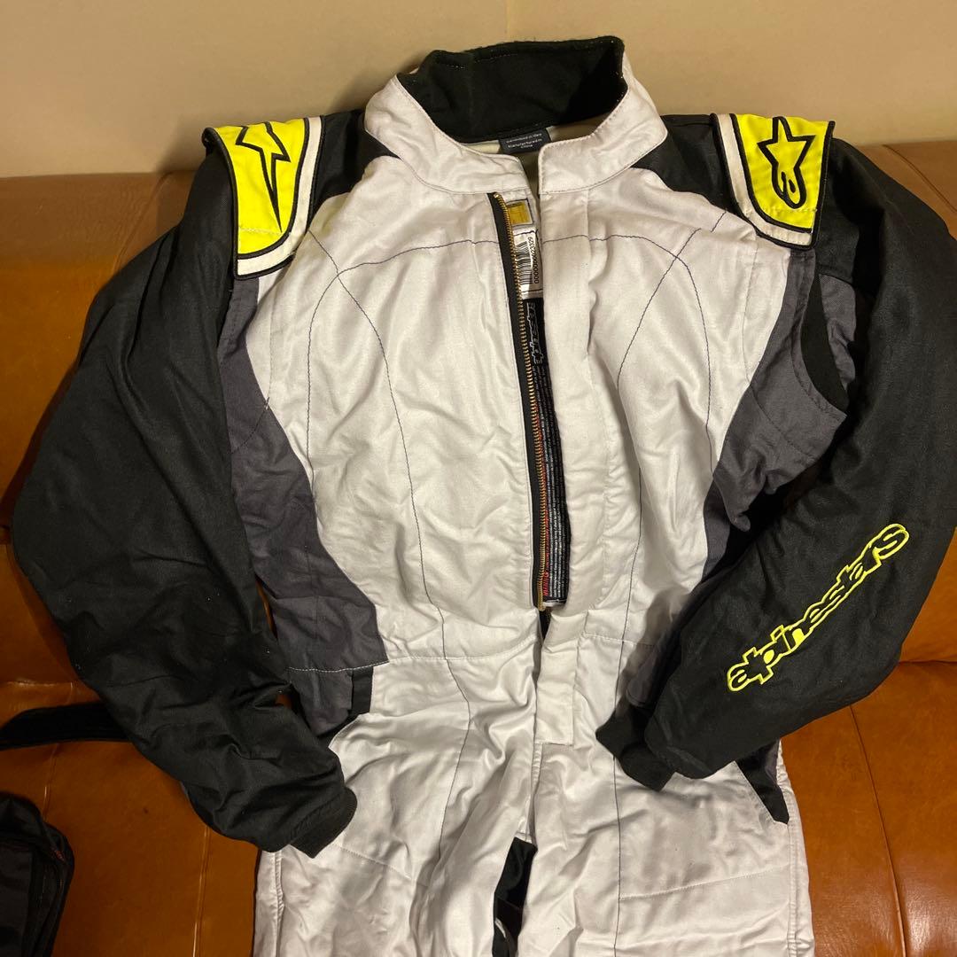 アルパインスターズ4輪用レーシングスーツ ATOM SUIT 46サイズ