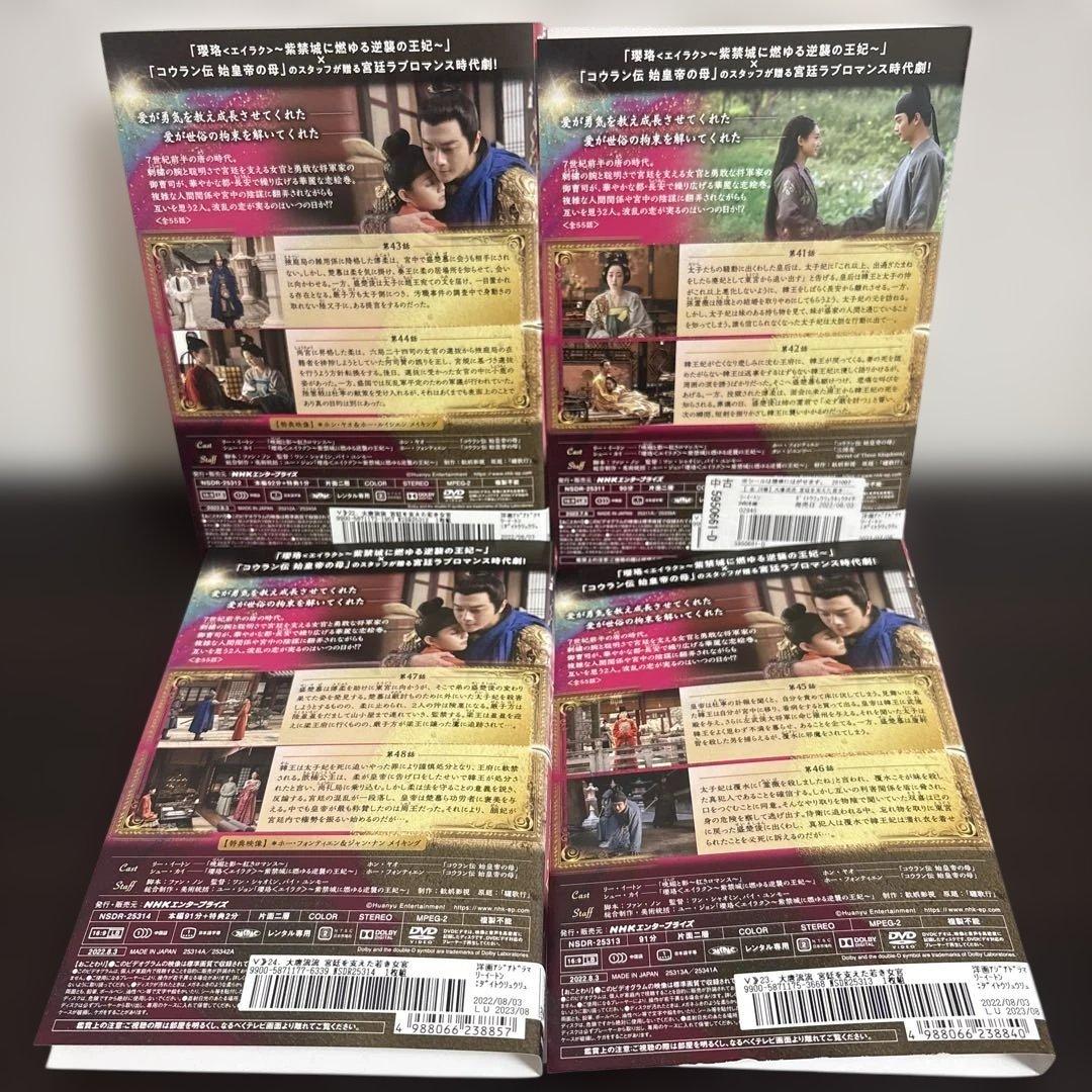 大唐流流　DVD全２８巻セット