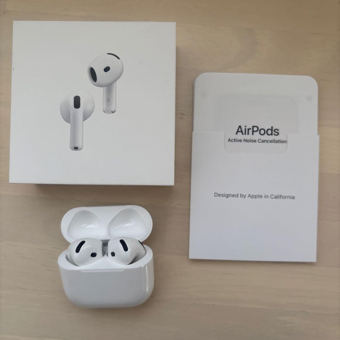 AirPods 4 (第4世代) アクティブノイズキャンセリング掲載
