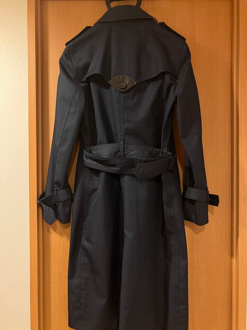 COACH ネイビー トレンチコート　サイズS