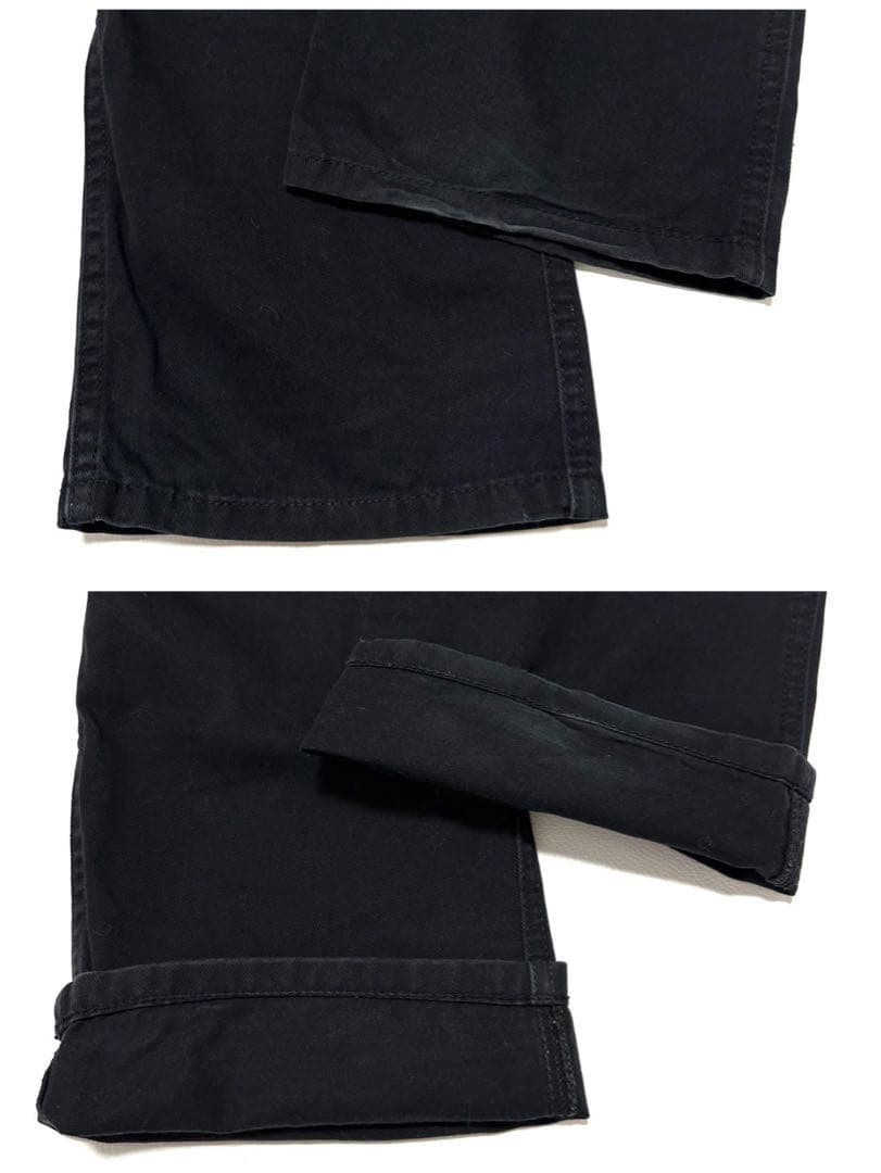 【希少】 VANSON × TFOA 刺繍 チノパン 武装戦線 デスラビット 黒