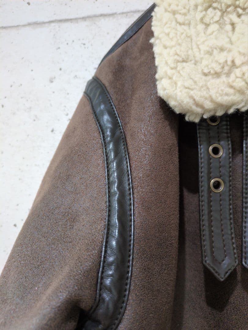 ALPHA INDUSTRIES B-3 フライトジャケット M　襟ボア