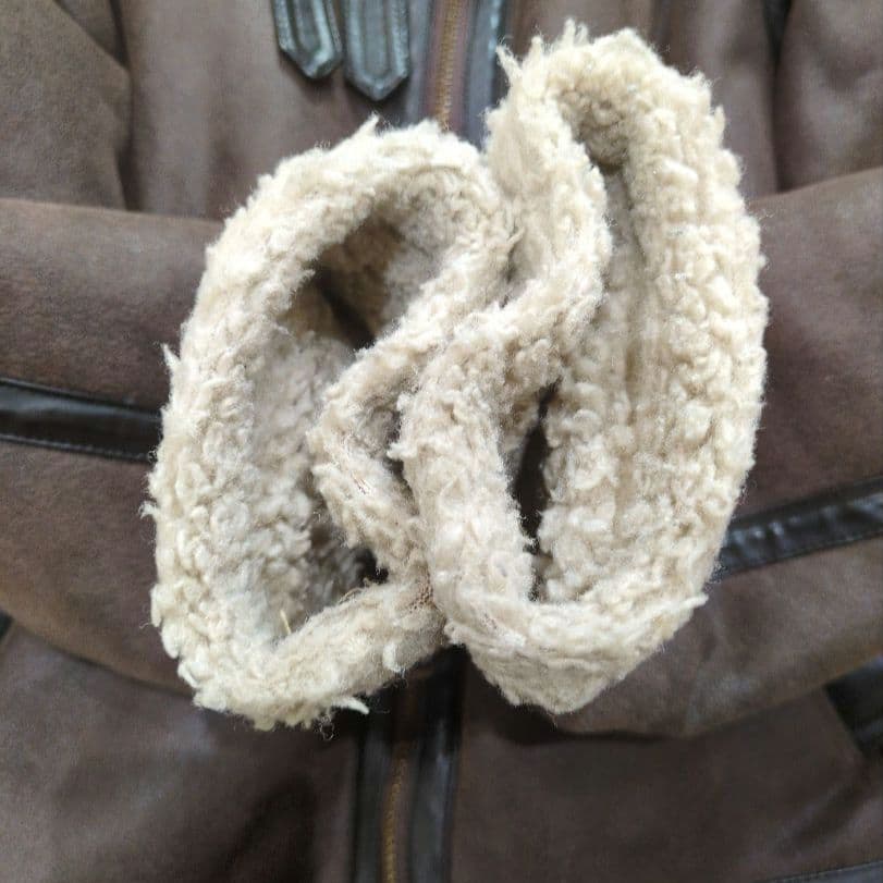 ALPHA INDUSTRIES B-3 フライトジャケット M　襟ボア