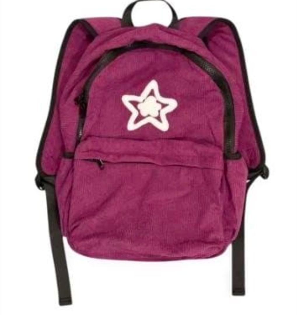 【即日発送】STAR TEAM CORDUROY BACKPACK PURPLE