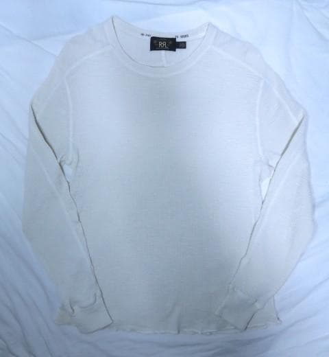 ★ RRL サーマル カットソー L ナチュラル