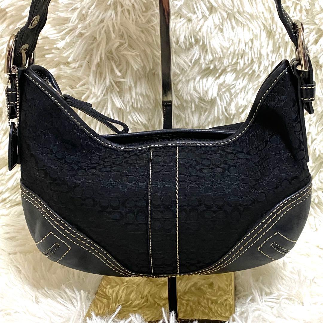【美品】コーチ coach ワンショルダー SOHOシグネチャー 2154