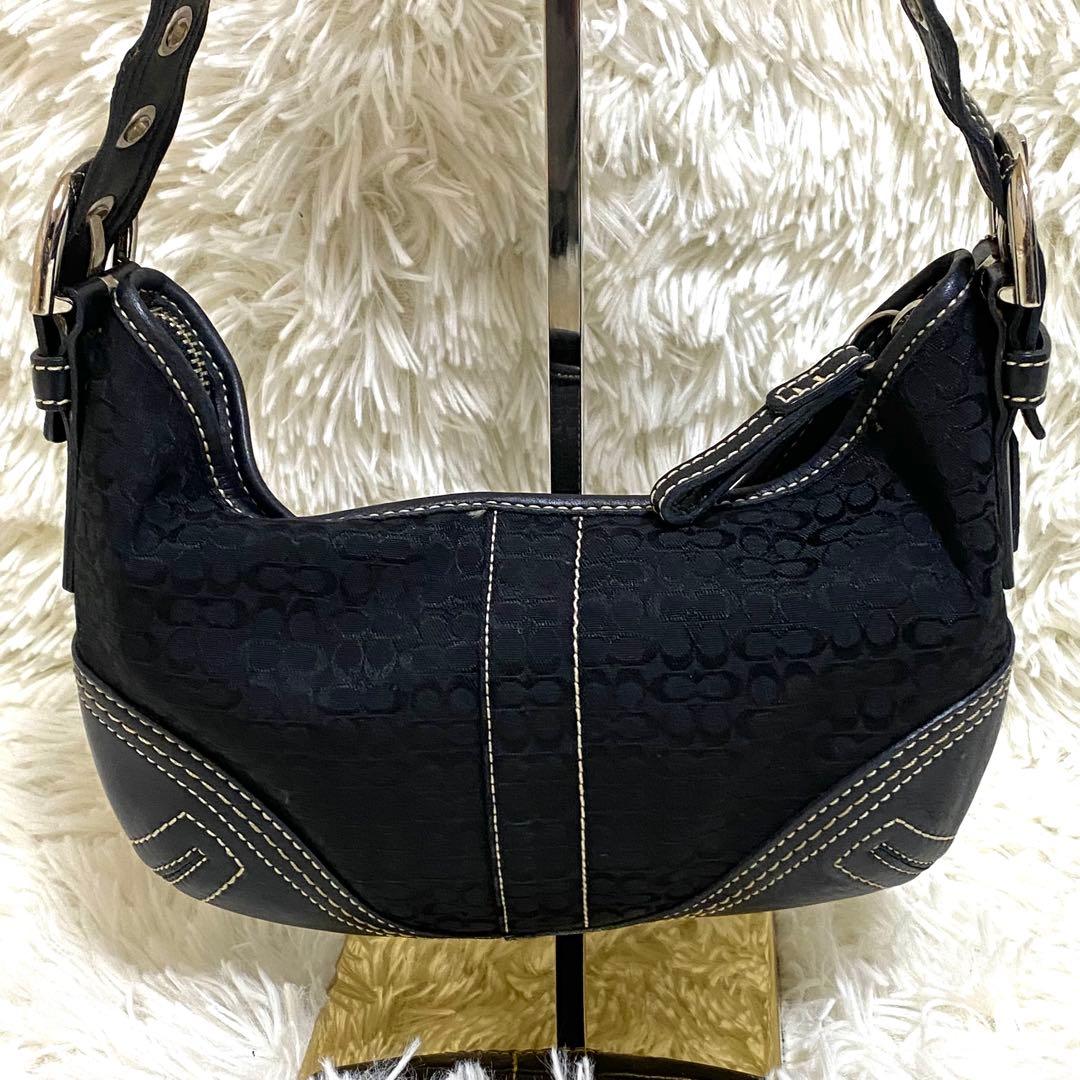 【美品】コーチ coach ワンショルダー SOHOシグネチャー 2154