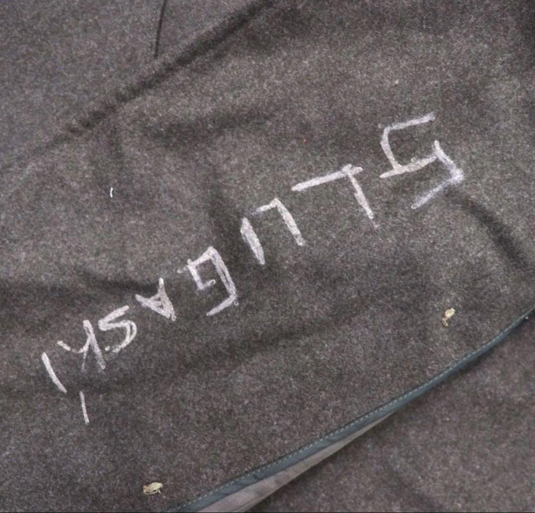 US ARMY メルトンオーバーコート L カーキ ウール ダブルブレスト