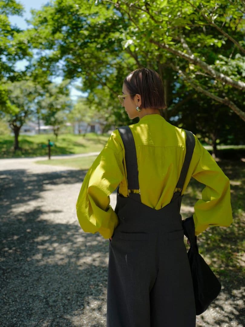 【OMMO】サスペンダーパンツ