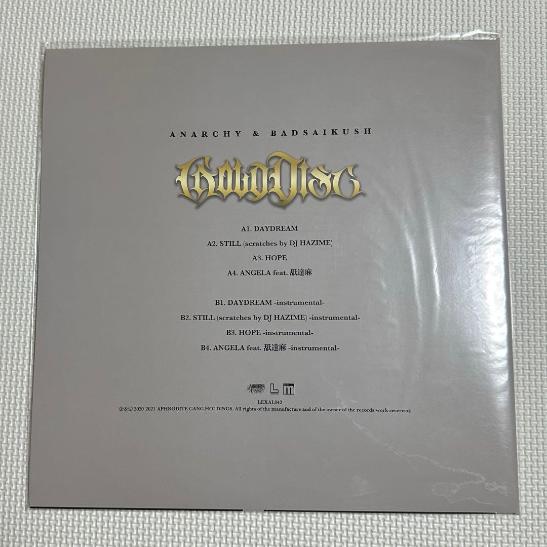Anarchy & BadsaikushGOLD DISC 舐達麻