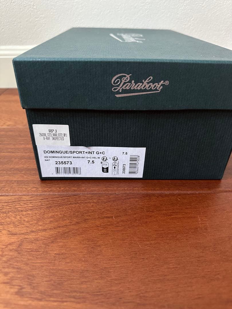 靴 KAPTAIN SUNSHINE Paraboot Domingue UK7H