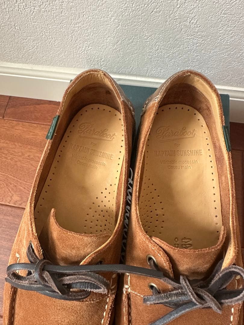 靴 KAPTAIN SUNSHINE Paraboot Domingue UK7H