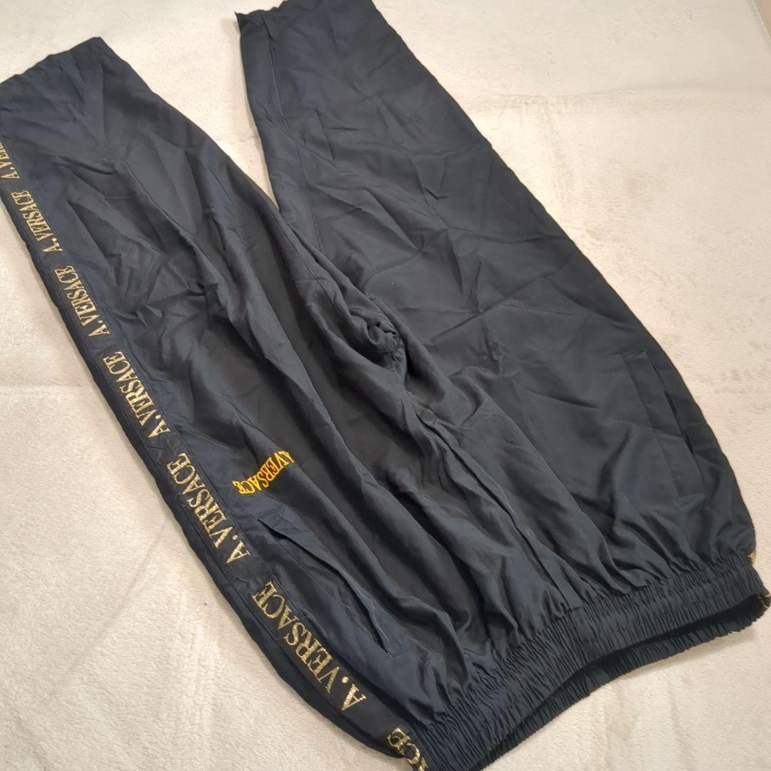 ヴェルサーチ ジャージ セットアップ メデューサ ブラック ゴールド Mサイズ