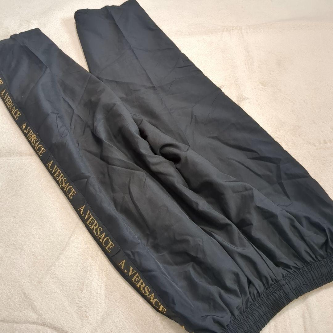 ヴェルサーチ ジャージ セットアップ メデューサ ブラック ゴールド Mサイズ