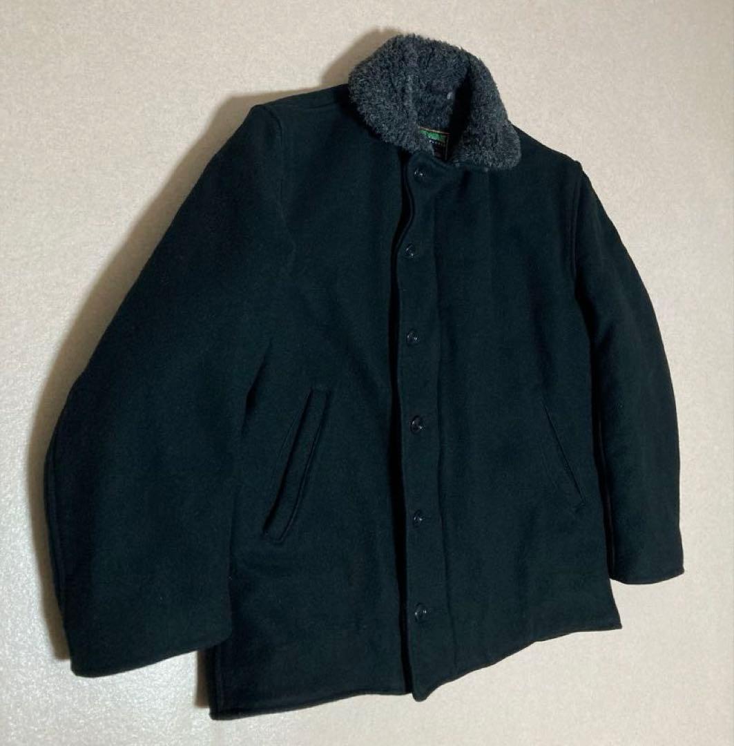 90s USA製 SPIEWAK Melton Wool deck jacket