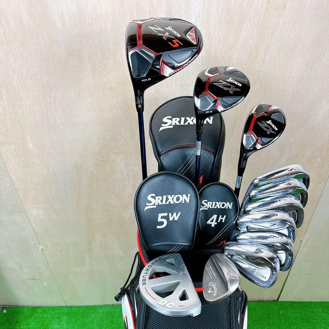 【レフティ】 SRIXON ZX5 Z565 本格派 メンズゴルフクラブ 11本