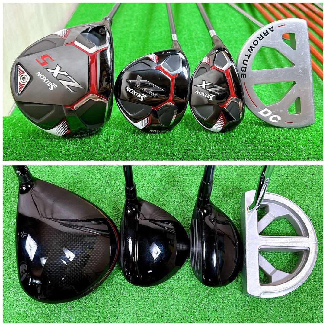 【レフティ】 SRIXON ZX5 Z565 本格派 メンズゴルフクラブ 11本