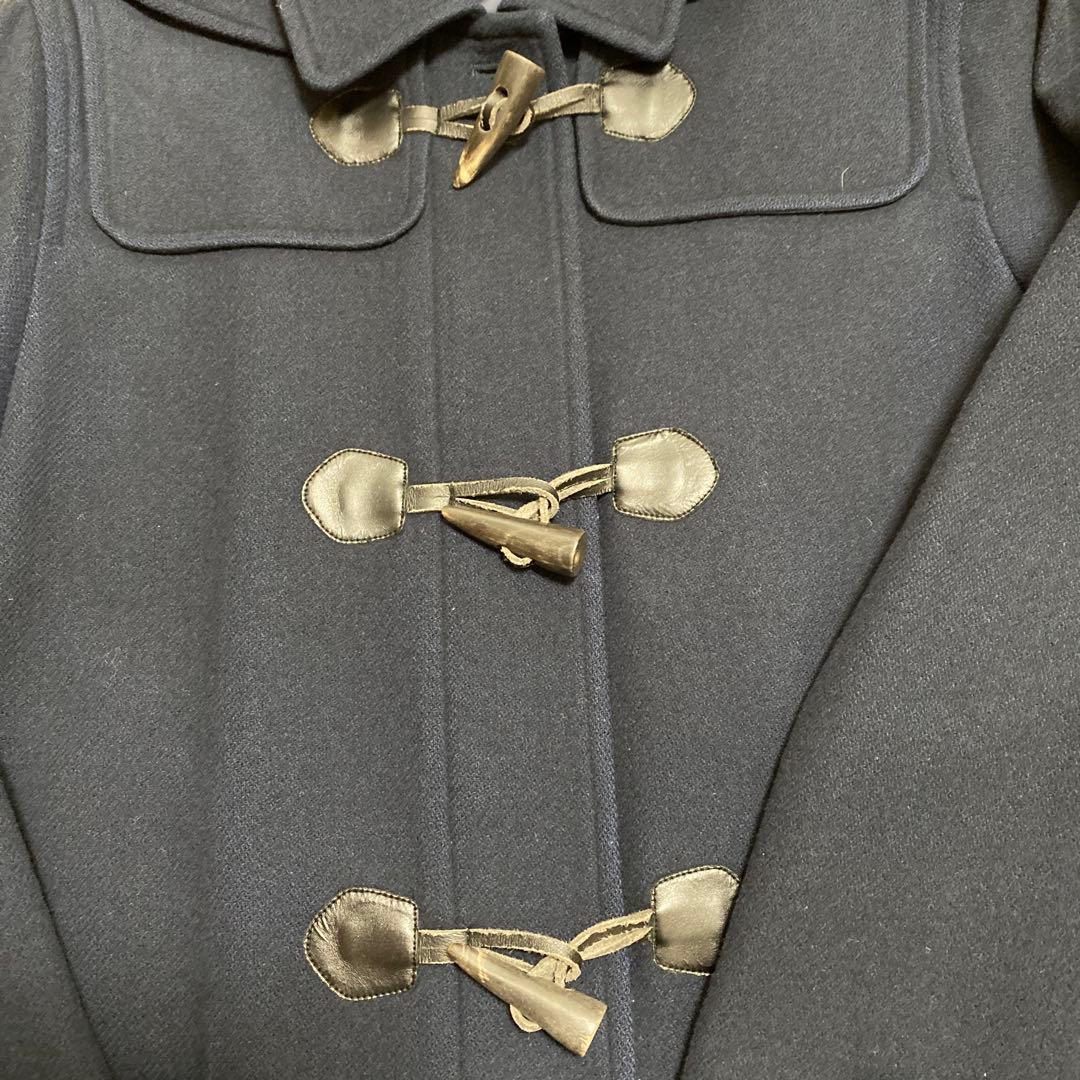 ポンポネット　ダッフルコート　通学　 160 コート　紺　スクールコート