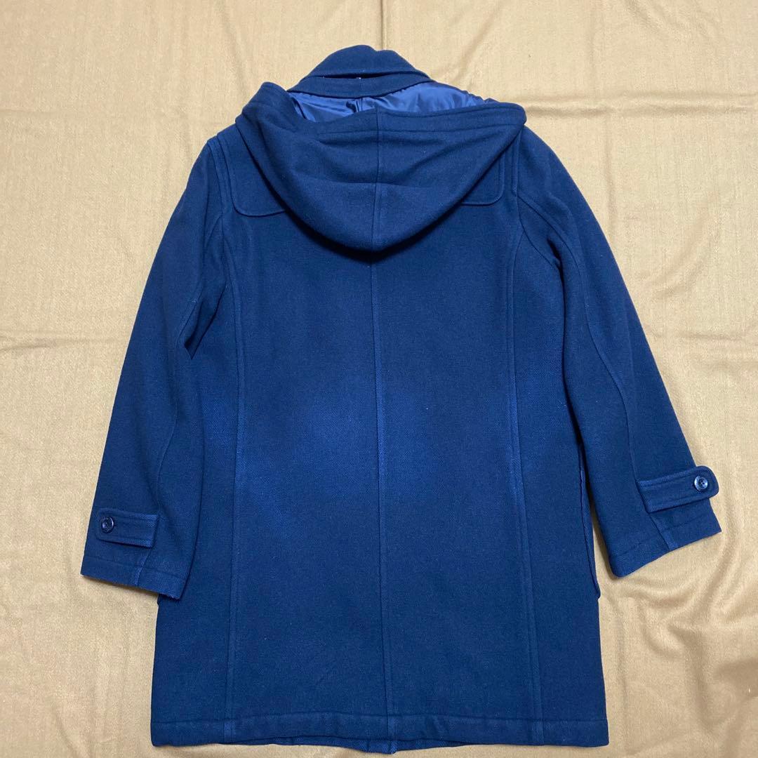 ポンポネット　ダッフルコート　通学　 160 コート　紺　スクールコート