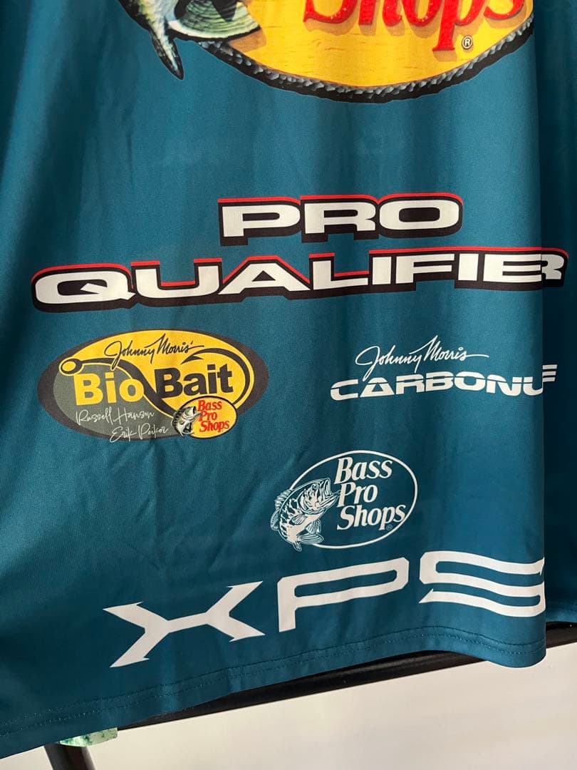 希少 BASS PRO SHOPS フィッシングシャツ L グリーン