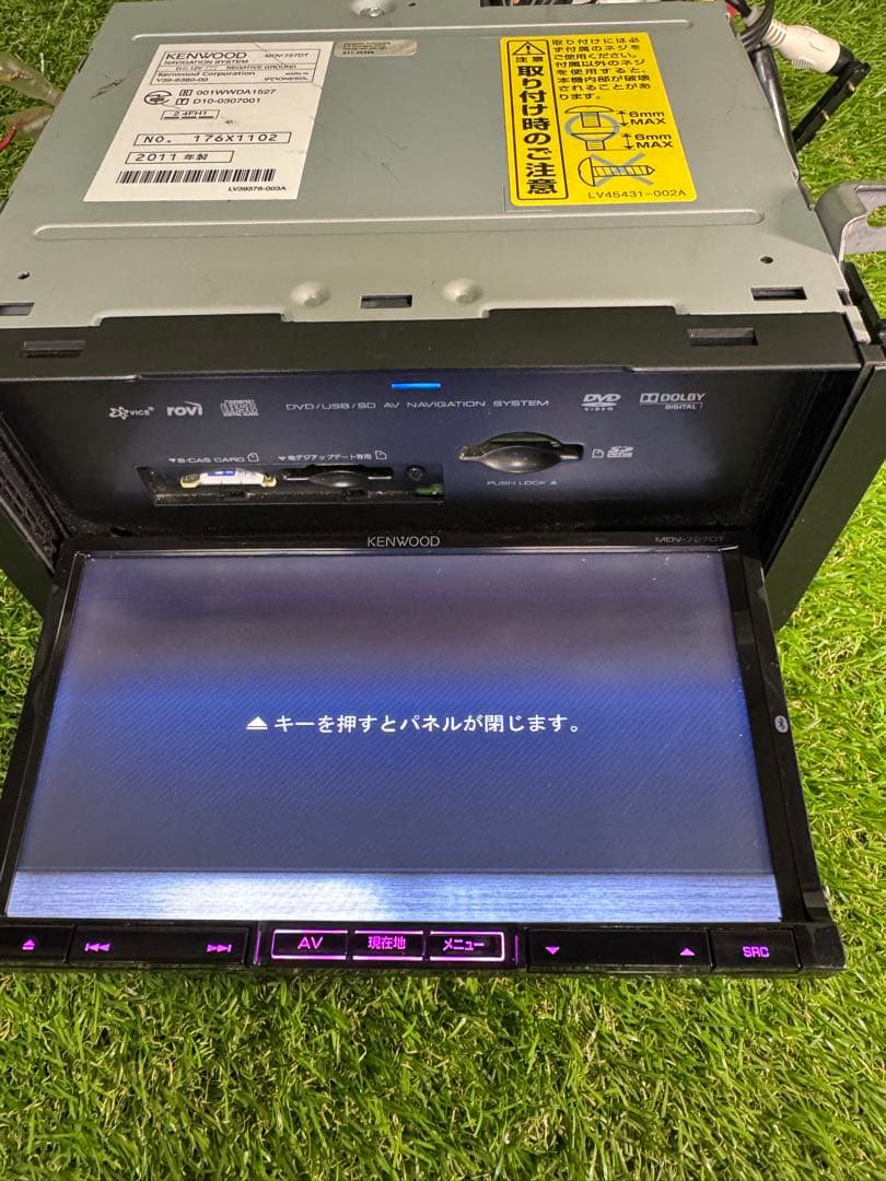 カーナビ KENWOOD MDV-727DT bluetooth