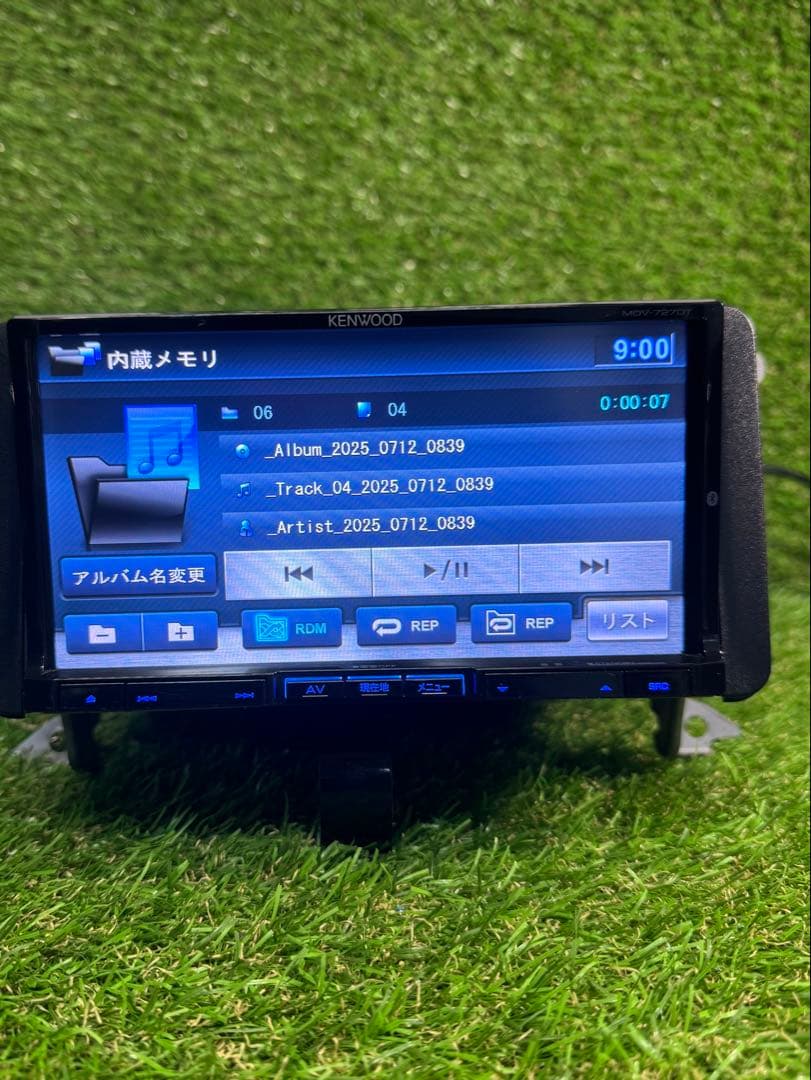 カーナビ KENWOOD MDV-727DT bluetooth