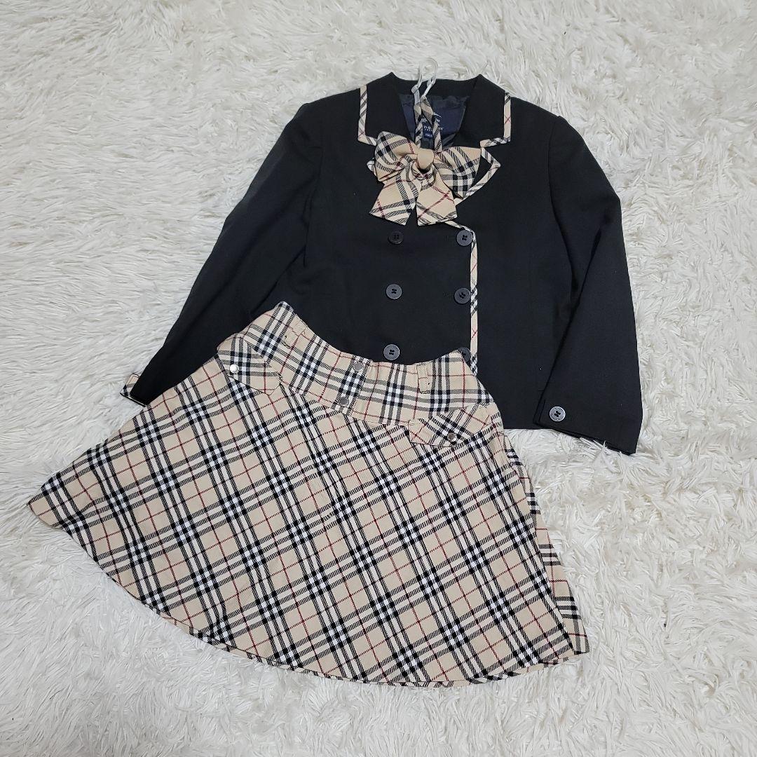 美品 バーバリーロンドン フォーマルセット3点　女の子　130