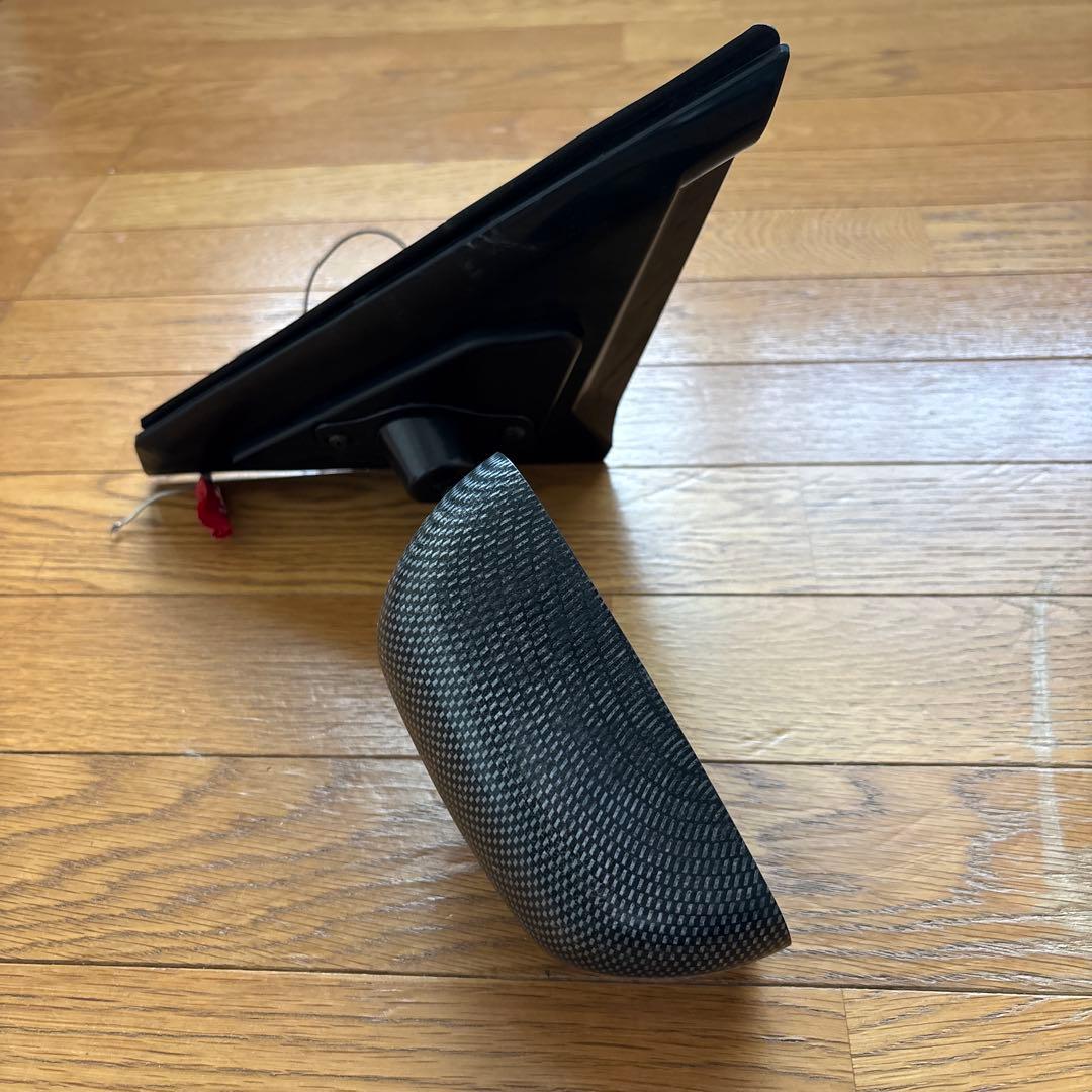 週末まで値下げ！zc31s用カーボン調 ブラックサイドミラーLEDウインカー内蔵