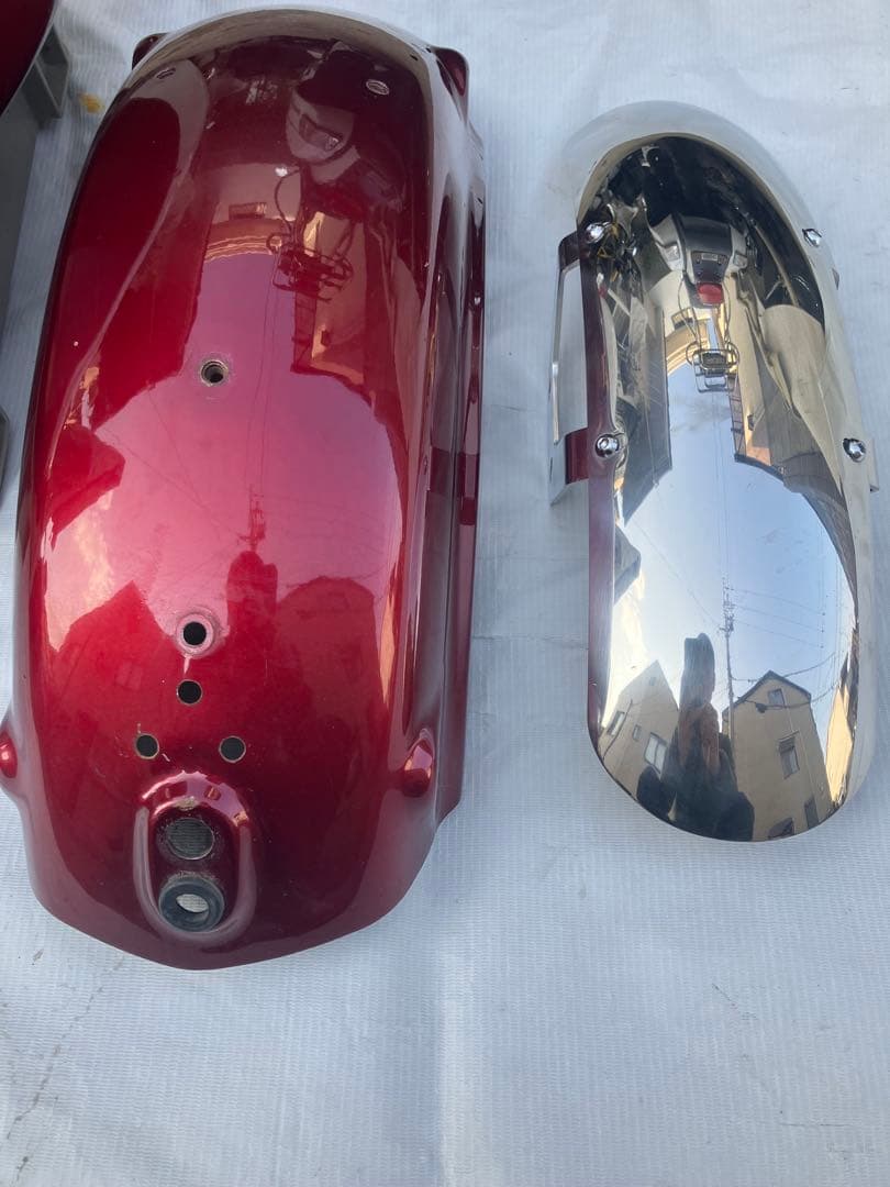 カワサキ　エストレヤ　タンク　フェンダー　セット　純正　オリジナル　エストレア