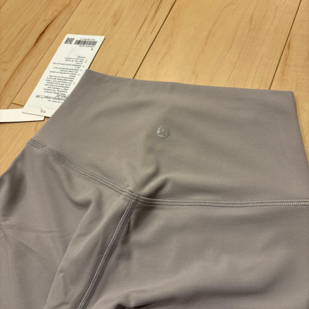 【新品】Lululemon ハイウエスト ヨガタイツ Sサイズ グレー